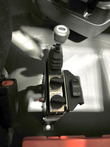 Wet Line System Controls in Cab